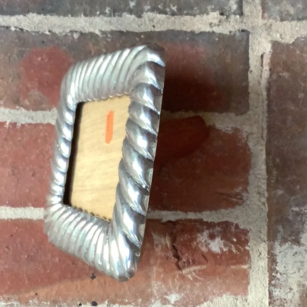 Mexican Rope Border Pewter Frame